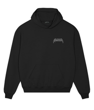 Load image into Gallery viewer, BADGE HOODIE - BLACK