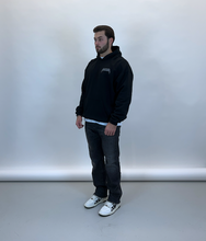 Load image into Gallery viewer, BADGE HOODIE - BLACK