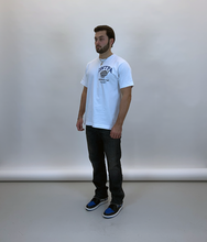 Load image into Gallery viewer, PERFORMANCE TEAM T-SHIRT - WHITE/ BLUE