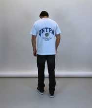 Load image into Gallery viewer, PERFORMANCE TEAM T-SHIRT - WHITE/ BLUE