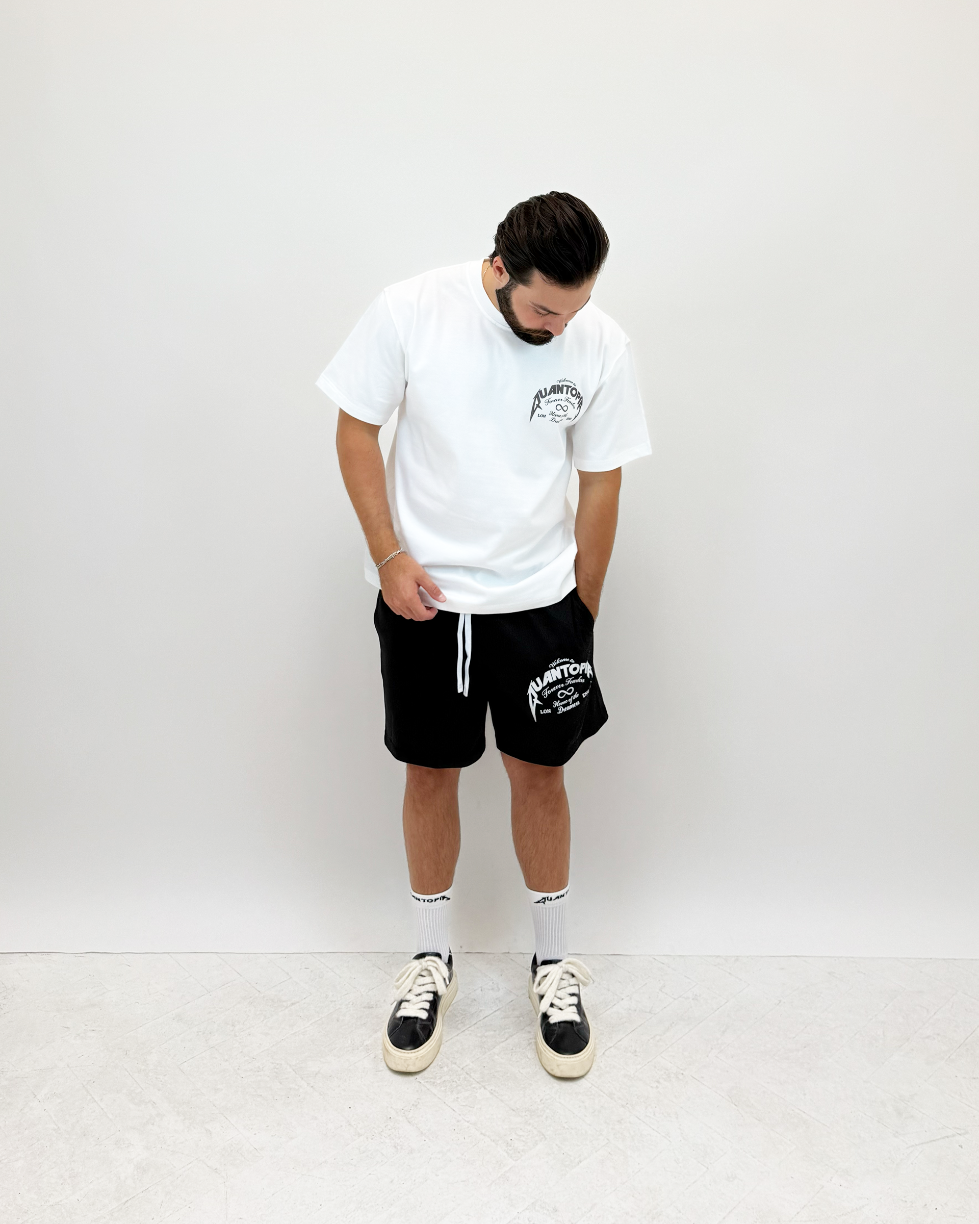 FOREVER FEARLESS MESH SHORT - BLACK