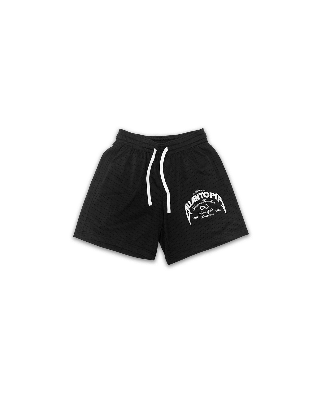 FOREVER FEARLESS MESH SHORT - BLACK