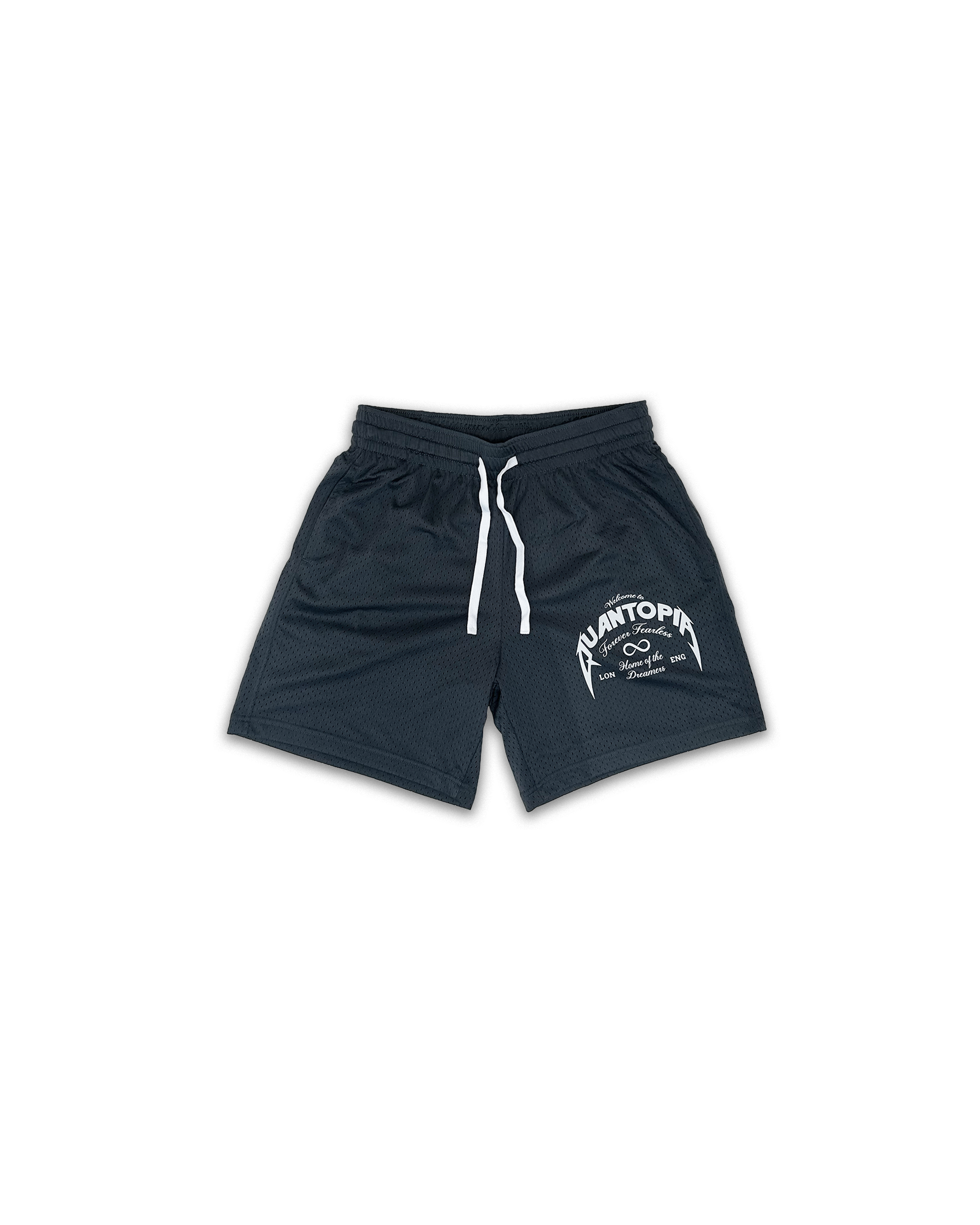 FOREVER FEARLESS MESH SHORT - GREY