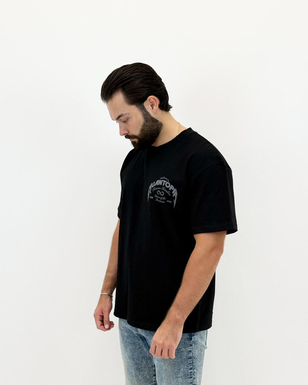 FOREVER FEARLESS T-SHIRT - BLACK
