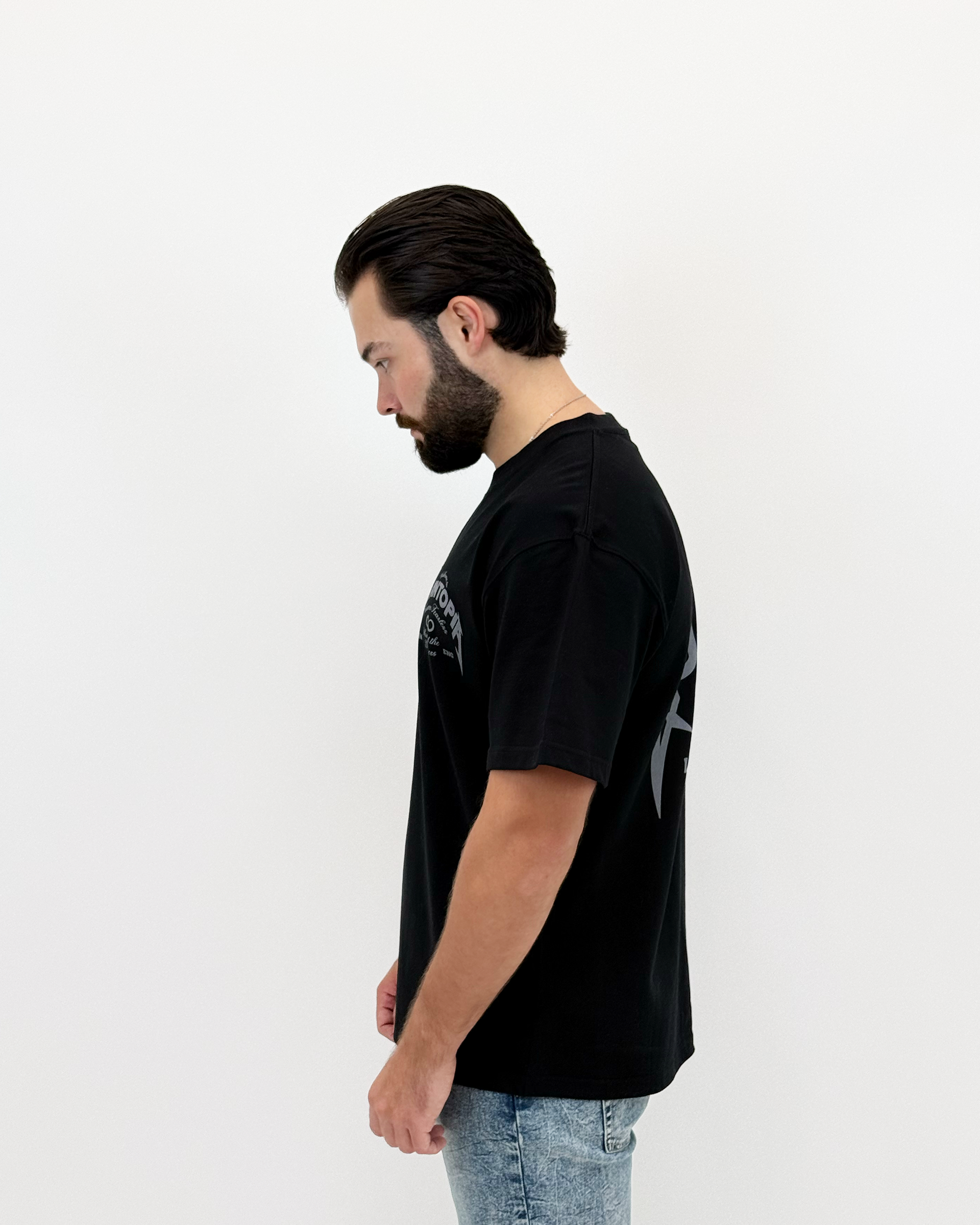 FOREVER FEARLESS T-SHIRT - BLACK
