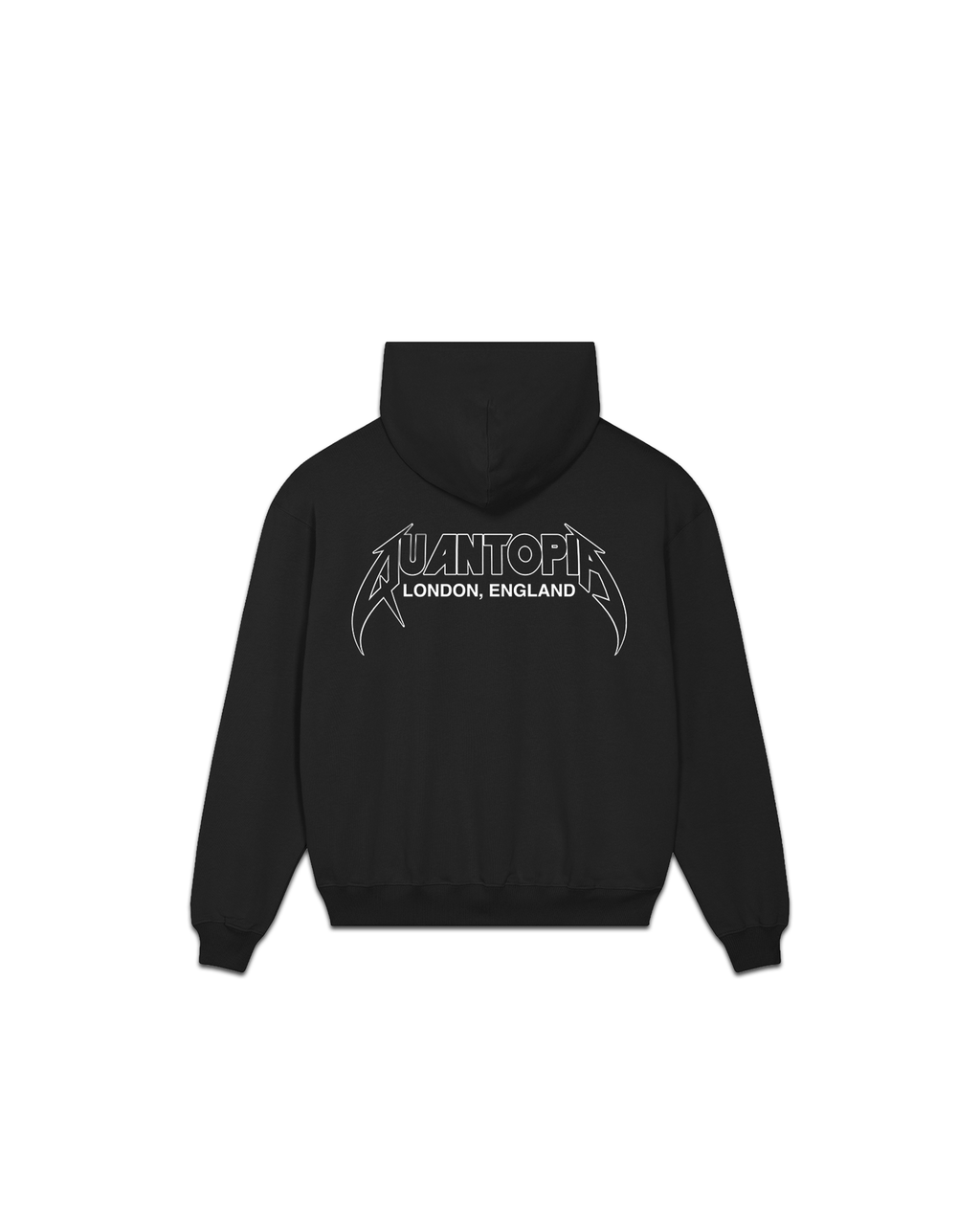 BADGE HOODIE - BLACK
