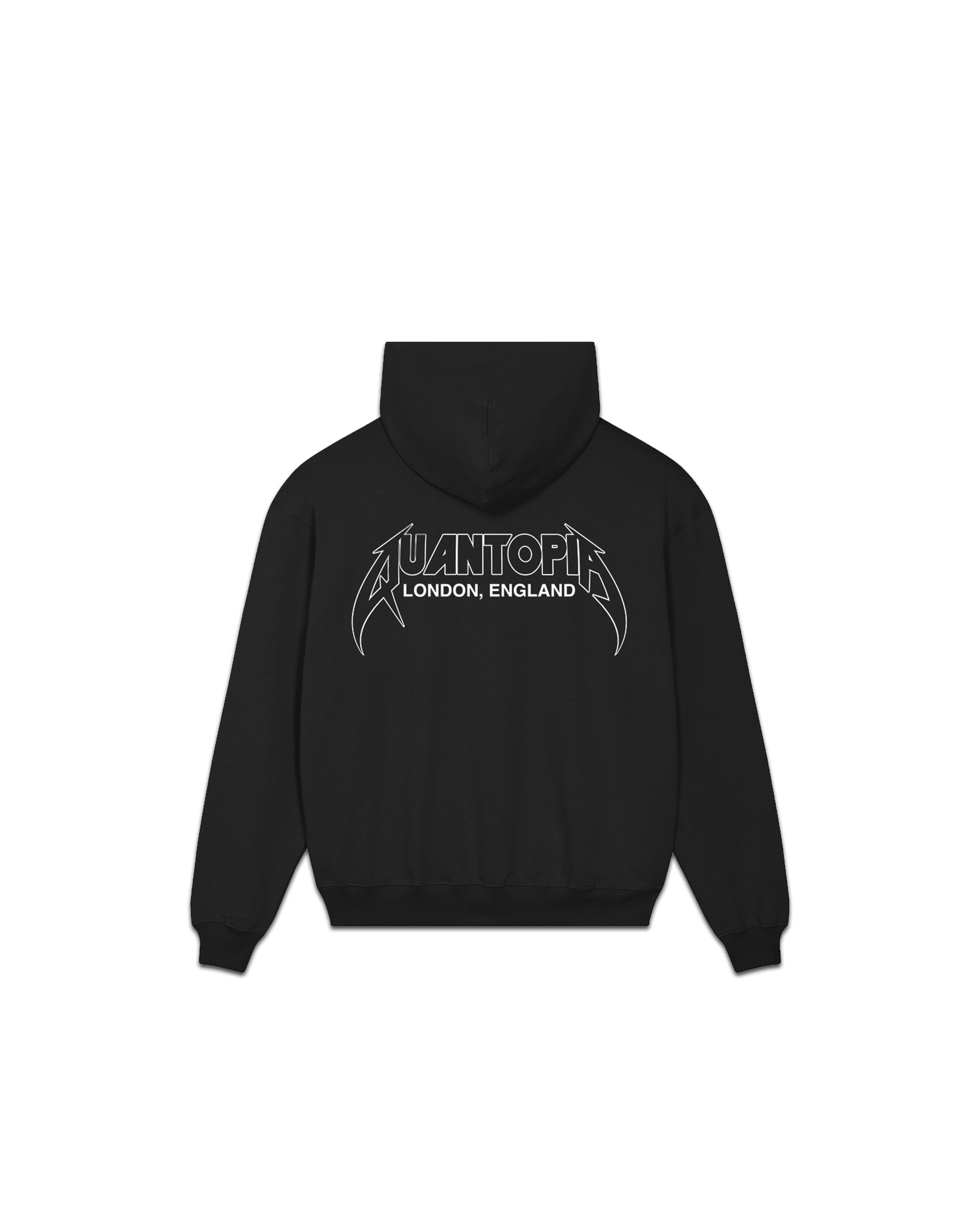BADGE HOODIE - BLACK