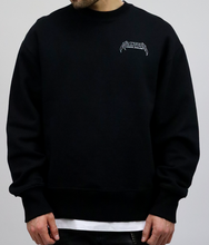 Load image into Gallery viewer, BADGE SWEATSHIRT - BLACK
