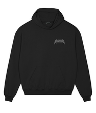 Load image into Gallery viewer, BADGE HOODIE - BLACK
