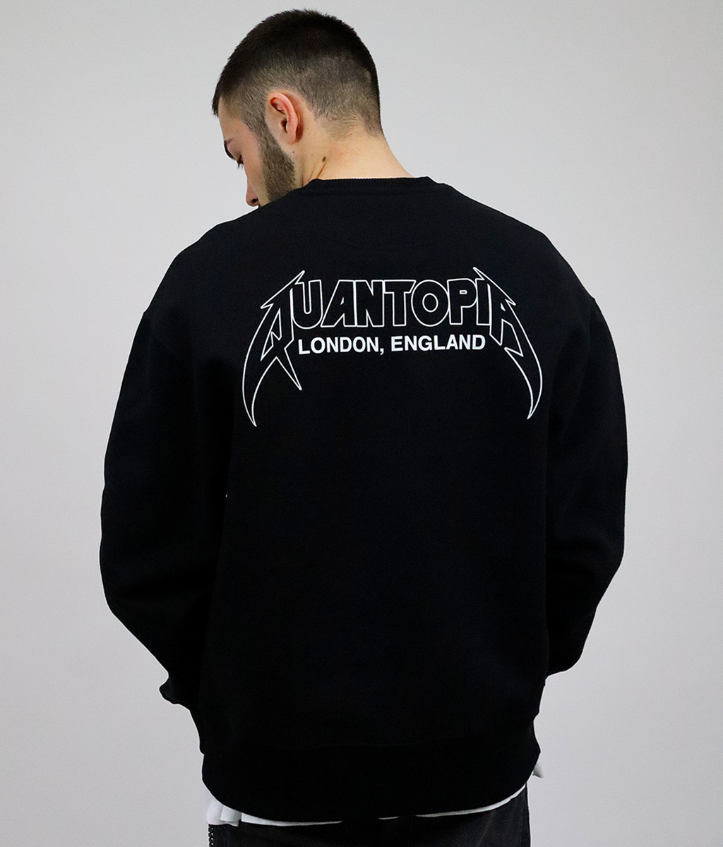 BADGE SWEATSHIRT - BLACK