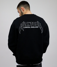 Load image into Gallery viewer, BADGE SWEATSHIRT - BLACK
