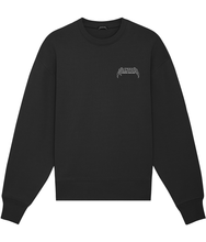 Load image into Gallery viewer, BADGE SWEATSHIRT - BLACK
