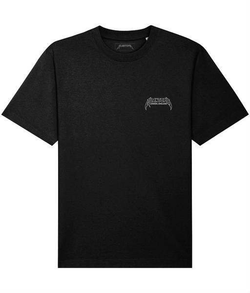 BADGE T-SHIRT - BLACK