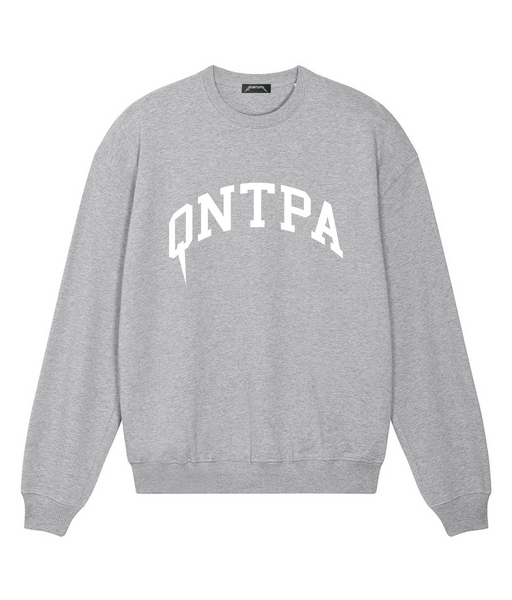 VARSITY SWEATSHIRT - HEATHER GREY